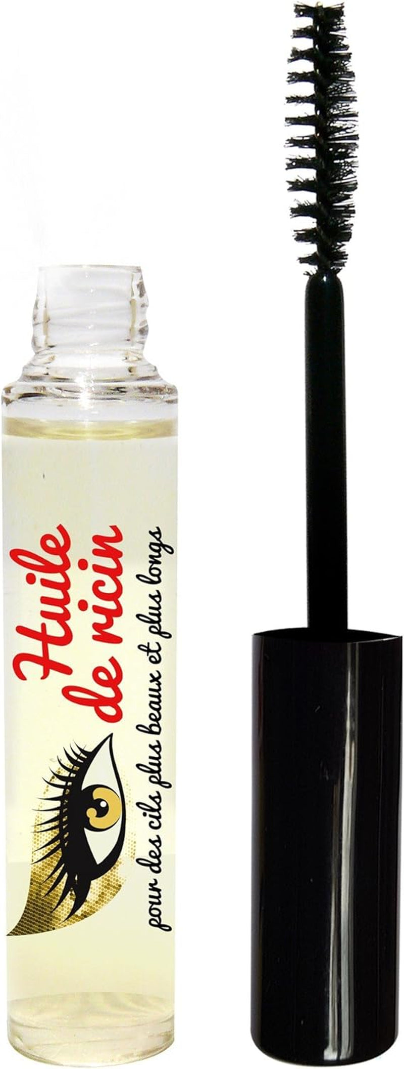 100% Huile De Ricin BIO Pressée À Froid En Mascara Pour Booster La Pousse Les Cils. Essoreur Économique -