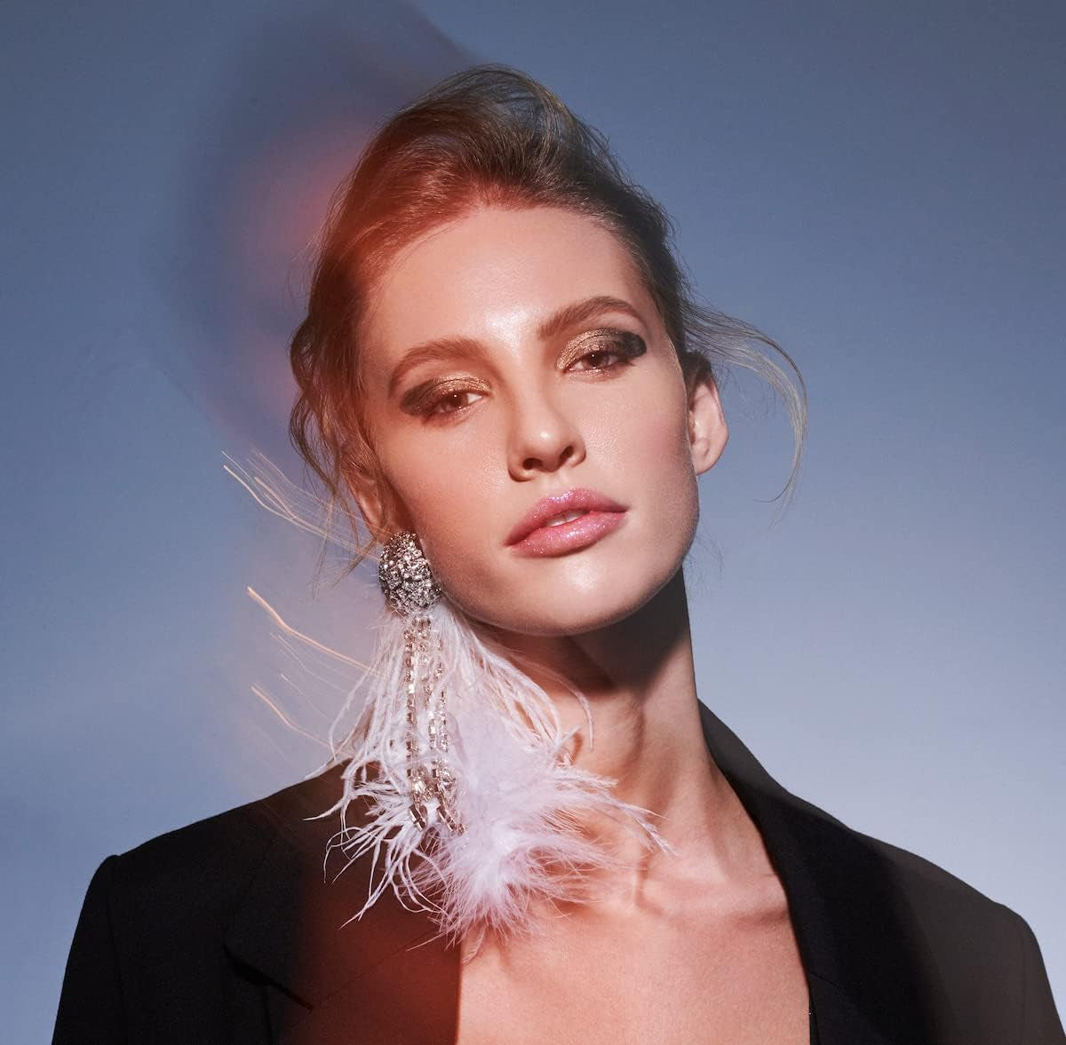 Wonder Blading Top Gloss - Brillant À Lèvres Transparent À Paillettes, Maquillage Pour Les Lèvres Au Fini Hydratant Et Brillant (Holographique)